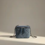 Sac jean bandoulière compact denim femme - Vue 1 - sac jean