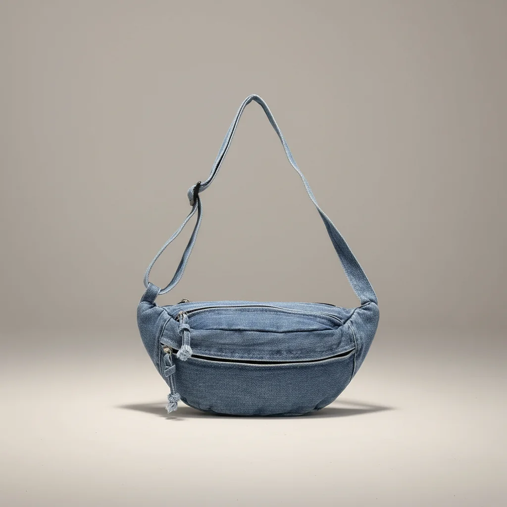 Sac jean bandoulière compact pour le quotidien - Vue 1 - sac jean