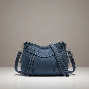 Sac jean bandoulière femme décontracté - Vue 1 - sac jean
