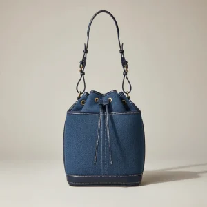 Sac jean bandoulière femme en toile - Vue 1 - sac jean