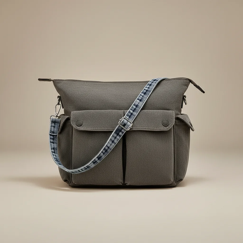 Sac jean bandoulière femme multi-poches - Vue 11 - sac jean