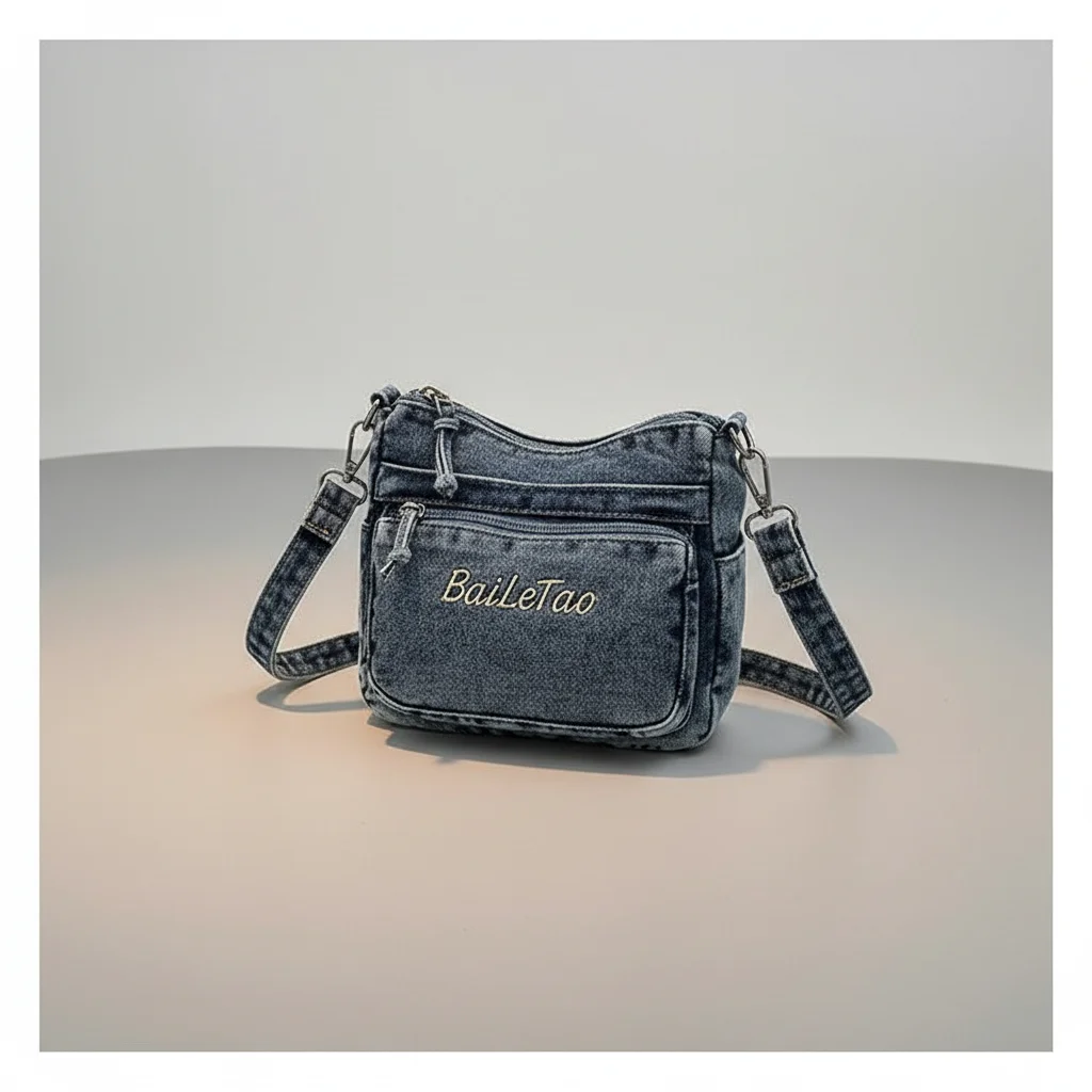 Sac jean bandoulière femme multi-poches - Vue 15 - sac jean