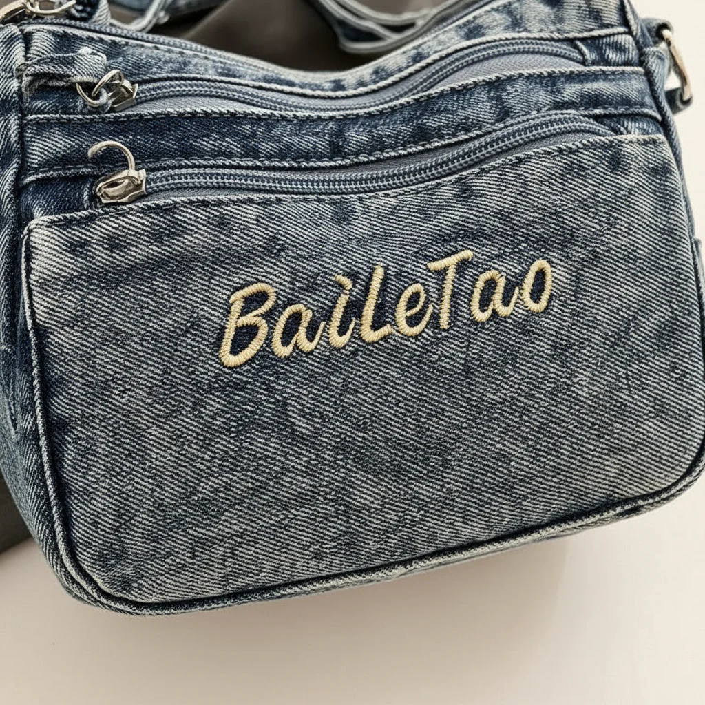 Sac jean bandoulière femme multi-poches - Vue 16 - sac jean
