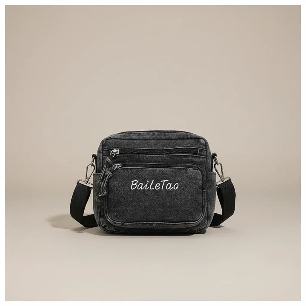 Sac jean bandoulière femme multi-poches - Vue 21 - sac jean