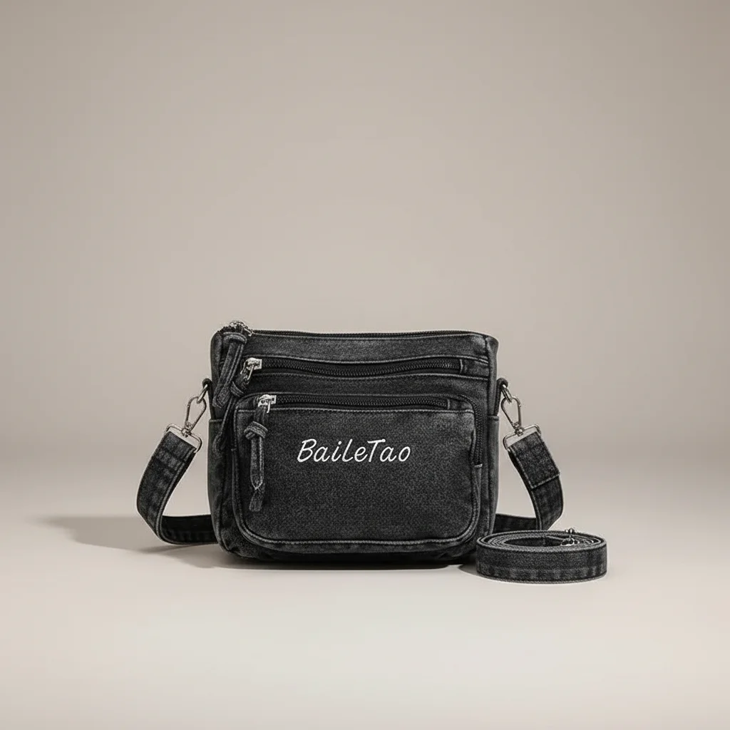 Sac jean bandoulière femme multi-poches - Vue 23 - sac jean