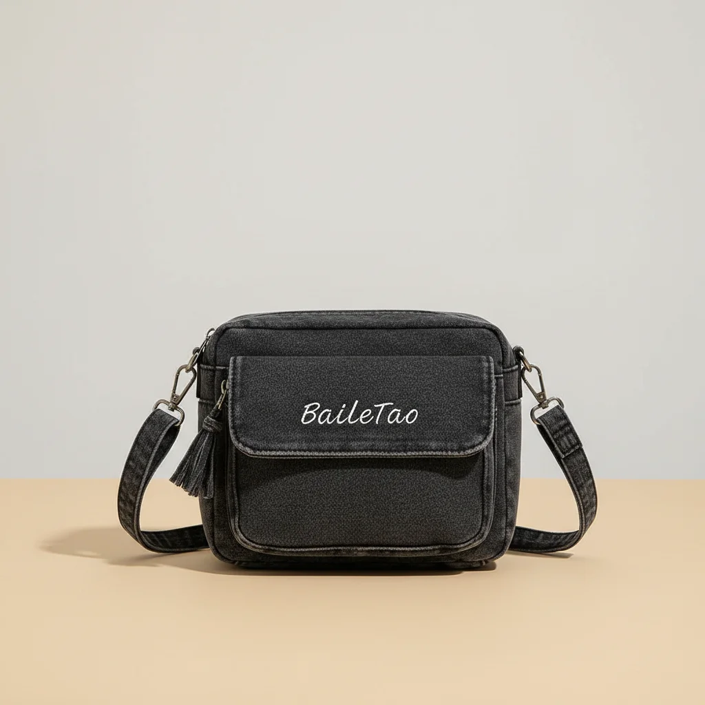Sac jean bandoulière femme multi-poches - Vue 28 - sac jean