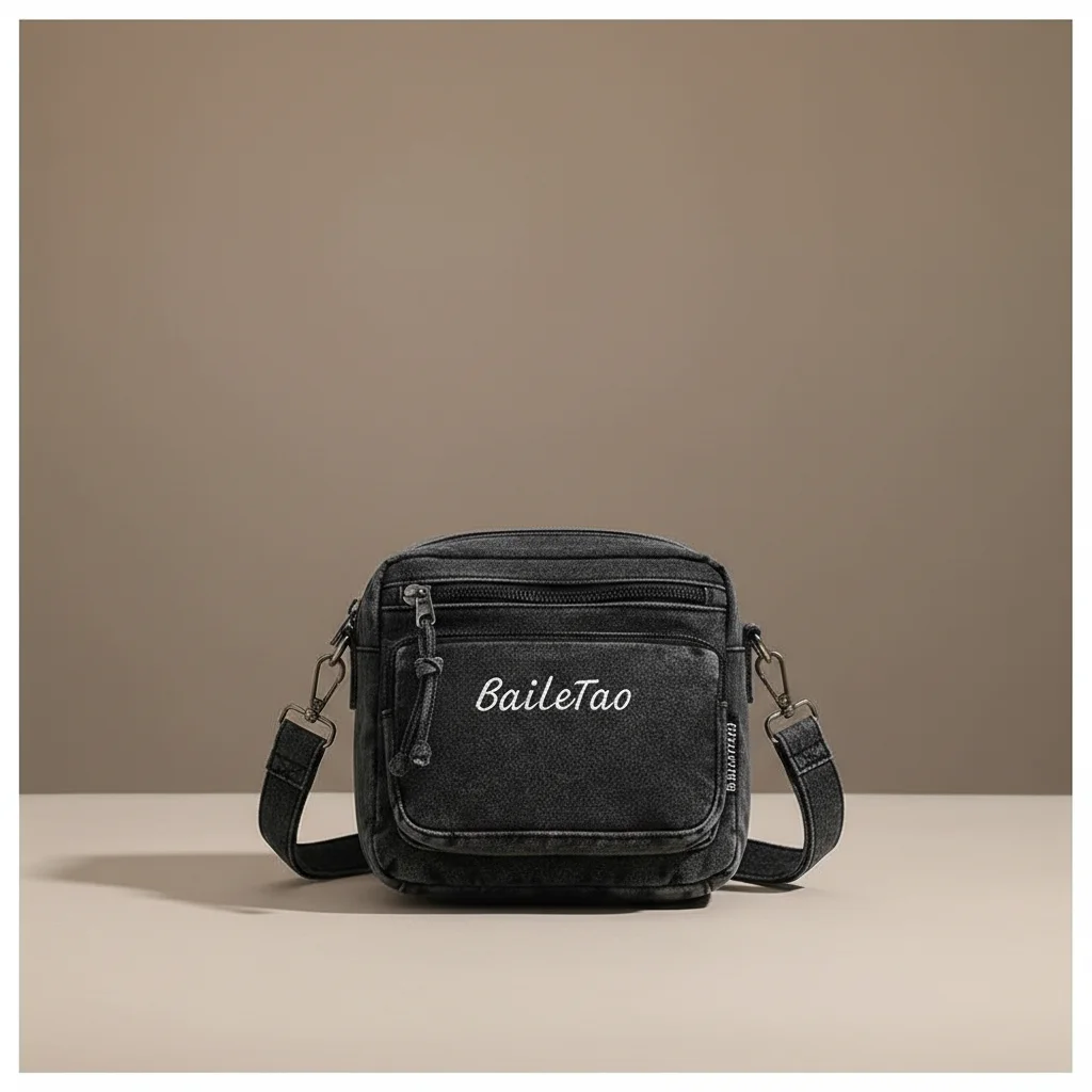 Sac jean bandoulière femme multi-poches - Vue 30 - sac jean