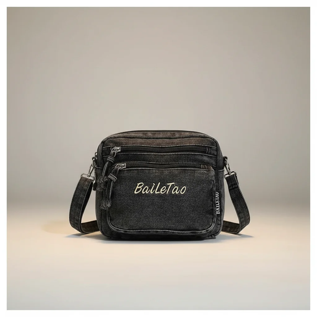 Sac jean bandoulière femme multi-poches - Vue 32 - sac jean