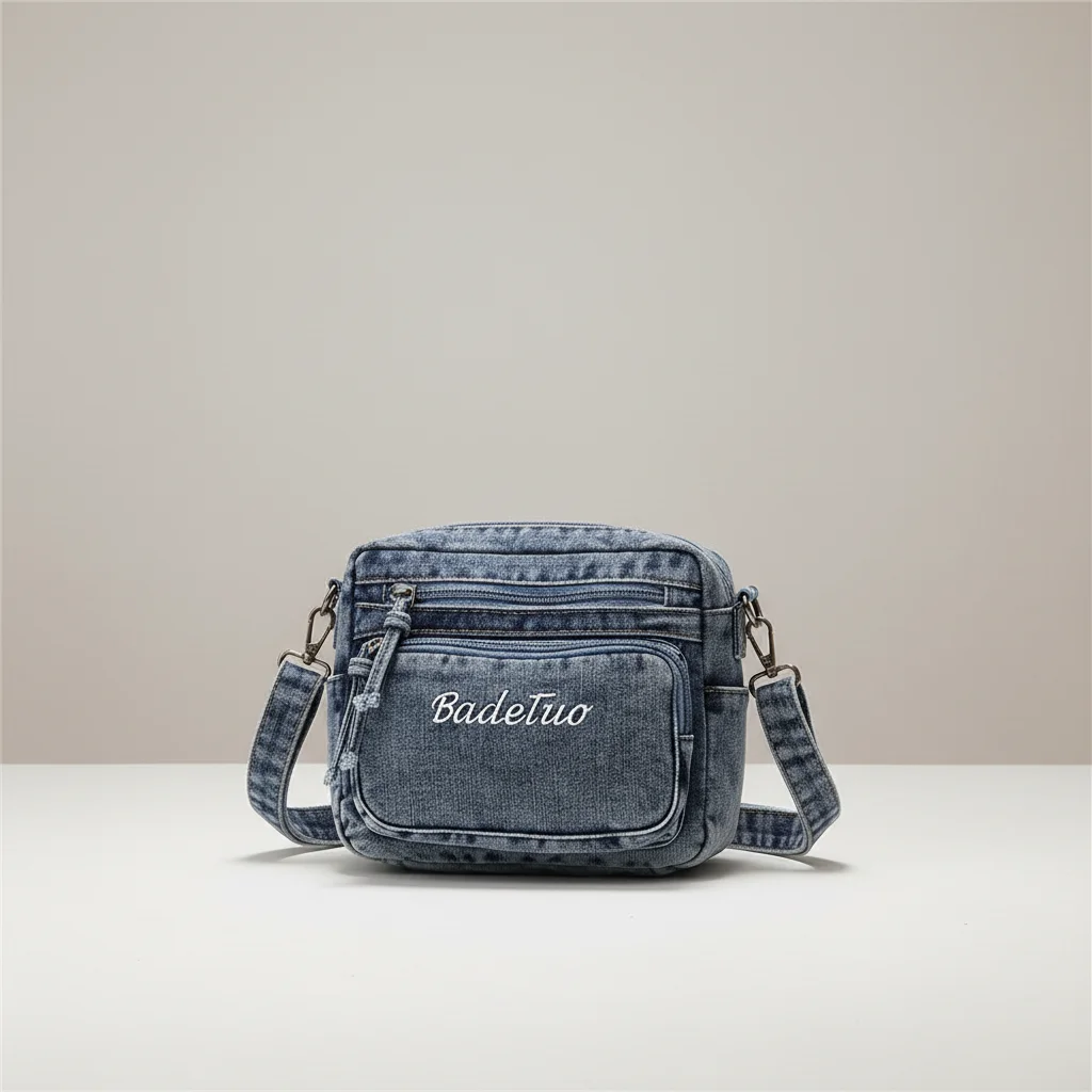 Sac jean bandoulière femme multi-poches - Vue 40 - sac jean