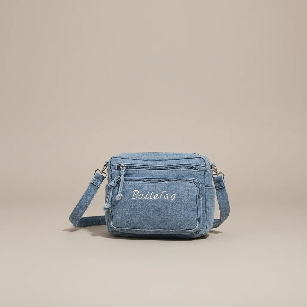 Sac jean bandoulière femme multi-poches - Vue 46 - sac jean