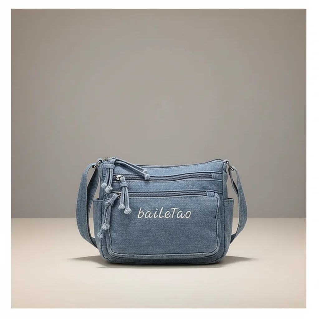 Sac jean bandoulière femme multi-poches - Vue 47 - sac jean