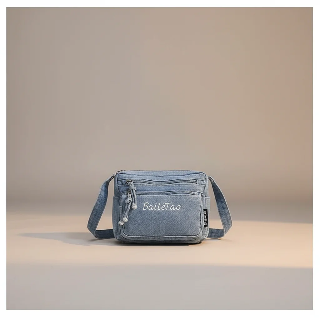 Sac jean bandoulière femme multi-poches - Vue 49 - sac jean