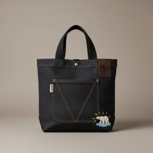 Sac jean bandoulière homme style vintage - Vue 1 - sac jean