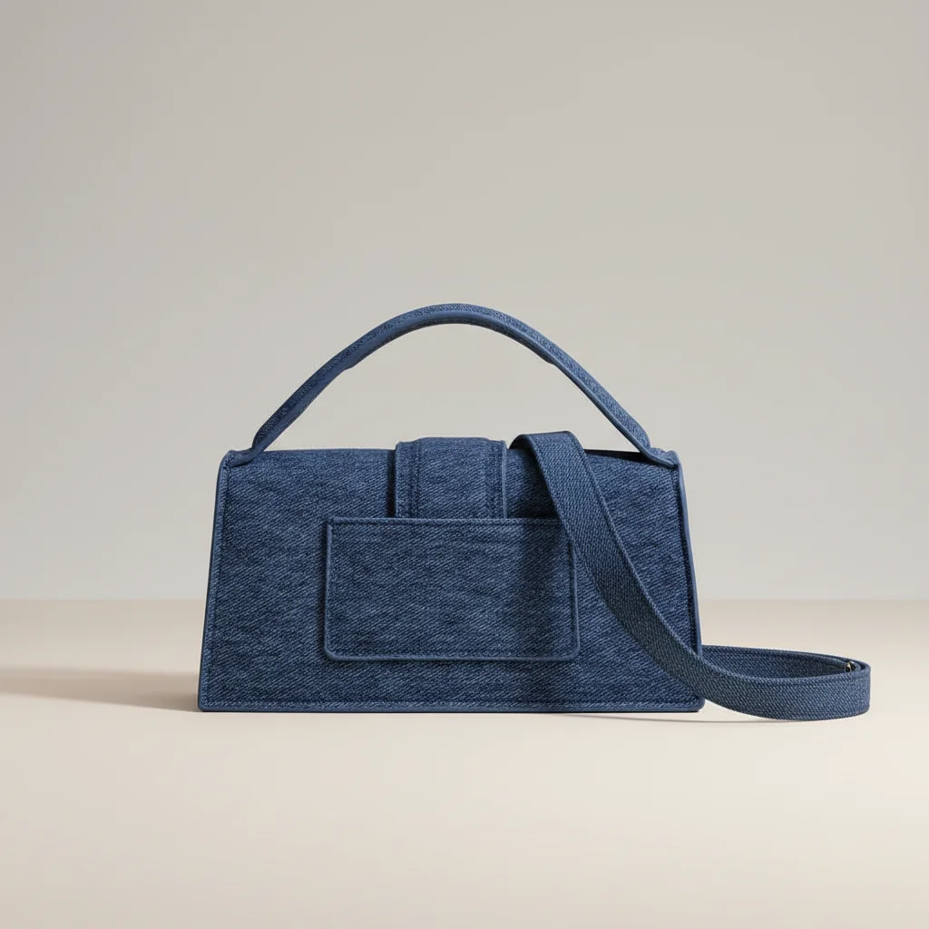 Sac jean bandoulière minimaliste quotidien - Vue 10 - sac jean