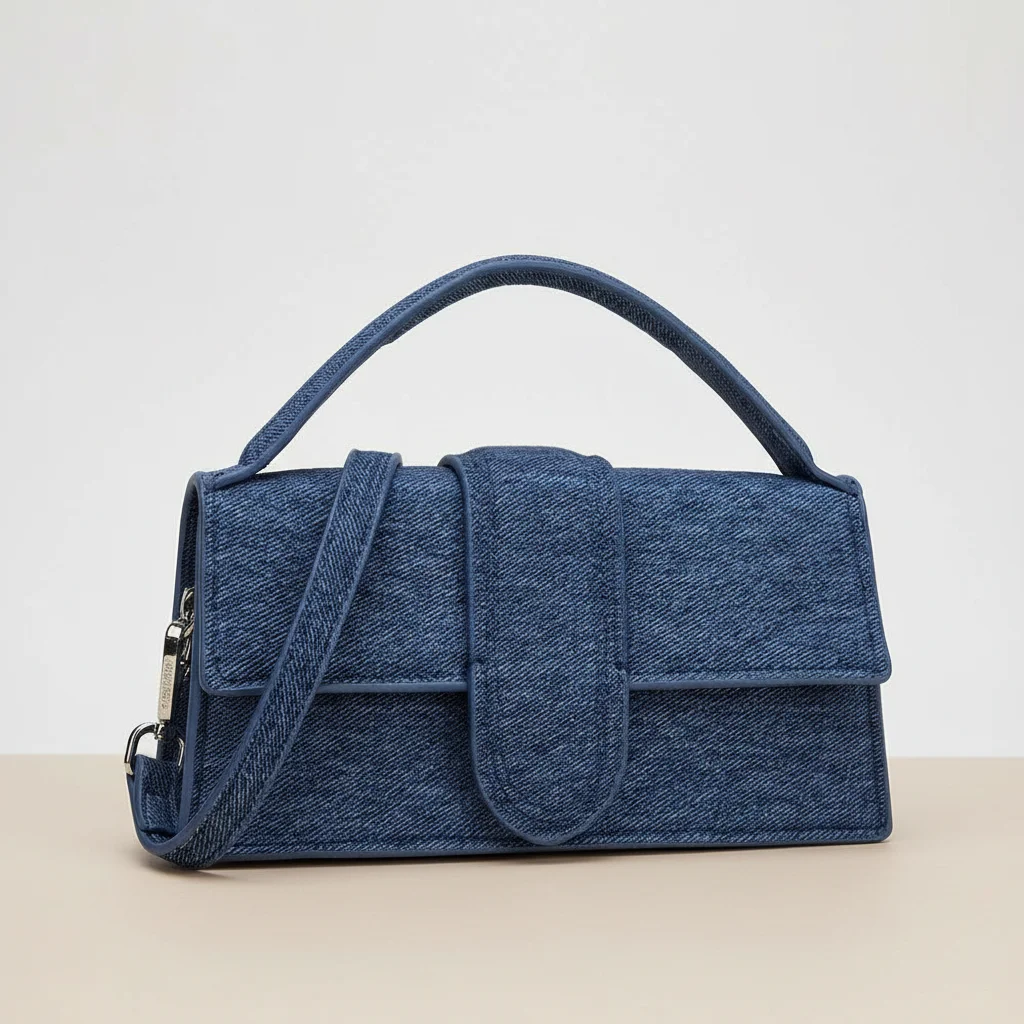 Sac jean bandoulière minimaliste quotidien - Vue 18 - sac jean