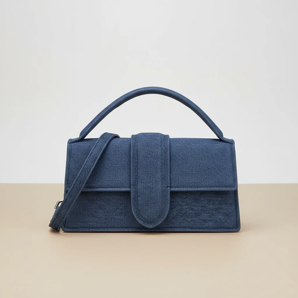Sac jean bandoulière minimaliste quotidien - Vue 4 - sac jean