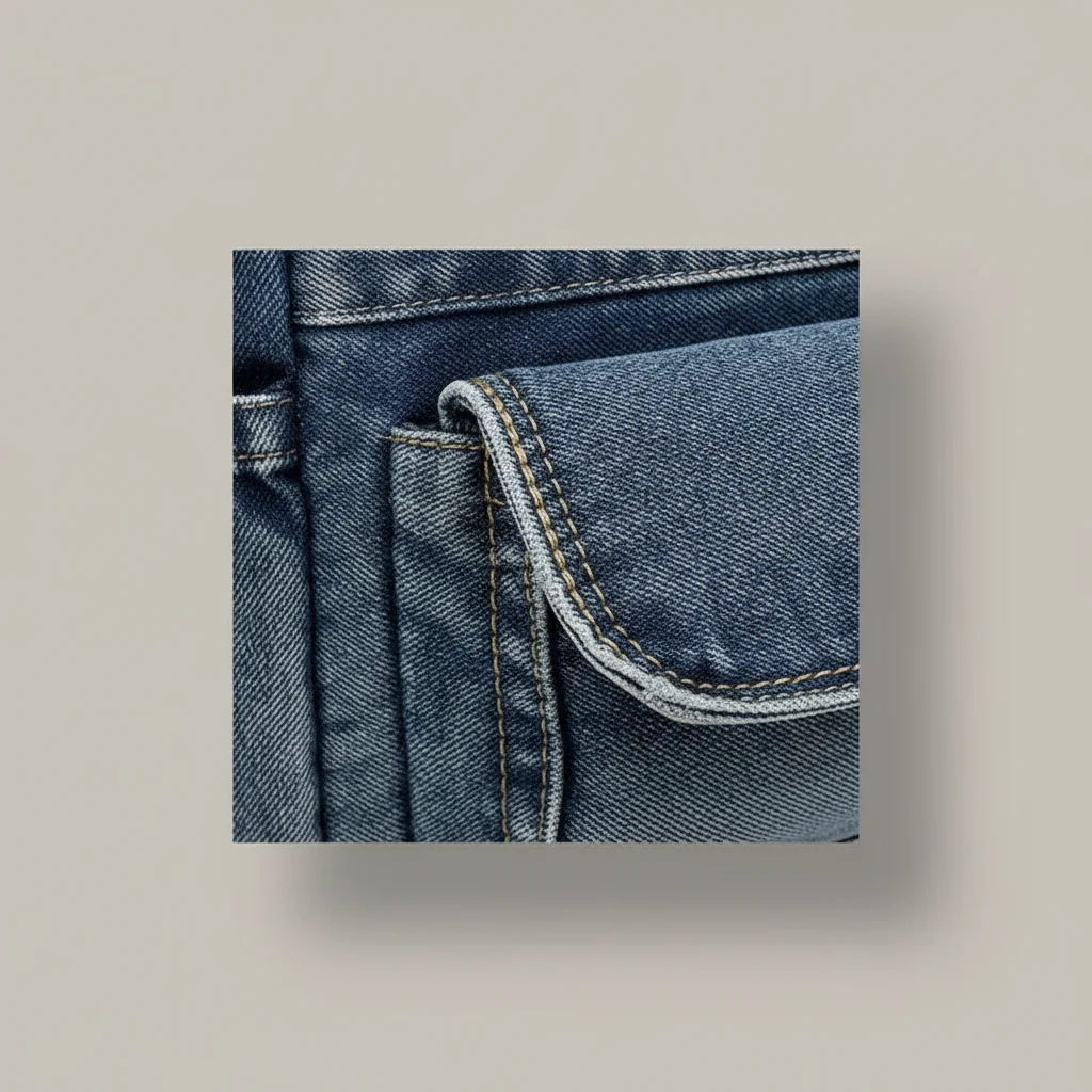 sac jean bandoulière multipoches en denim - Vue 16 - sac jean