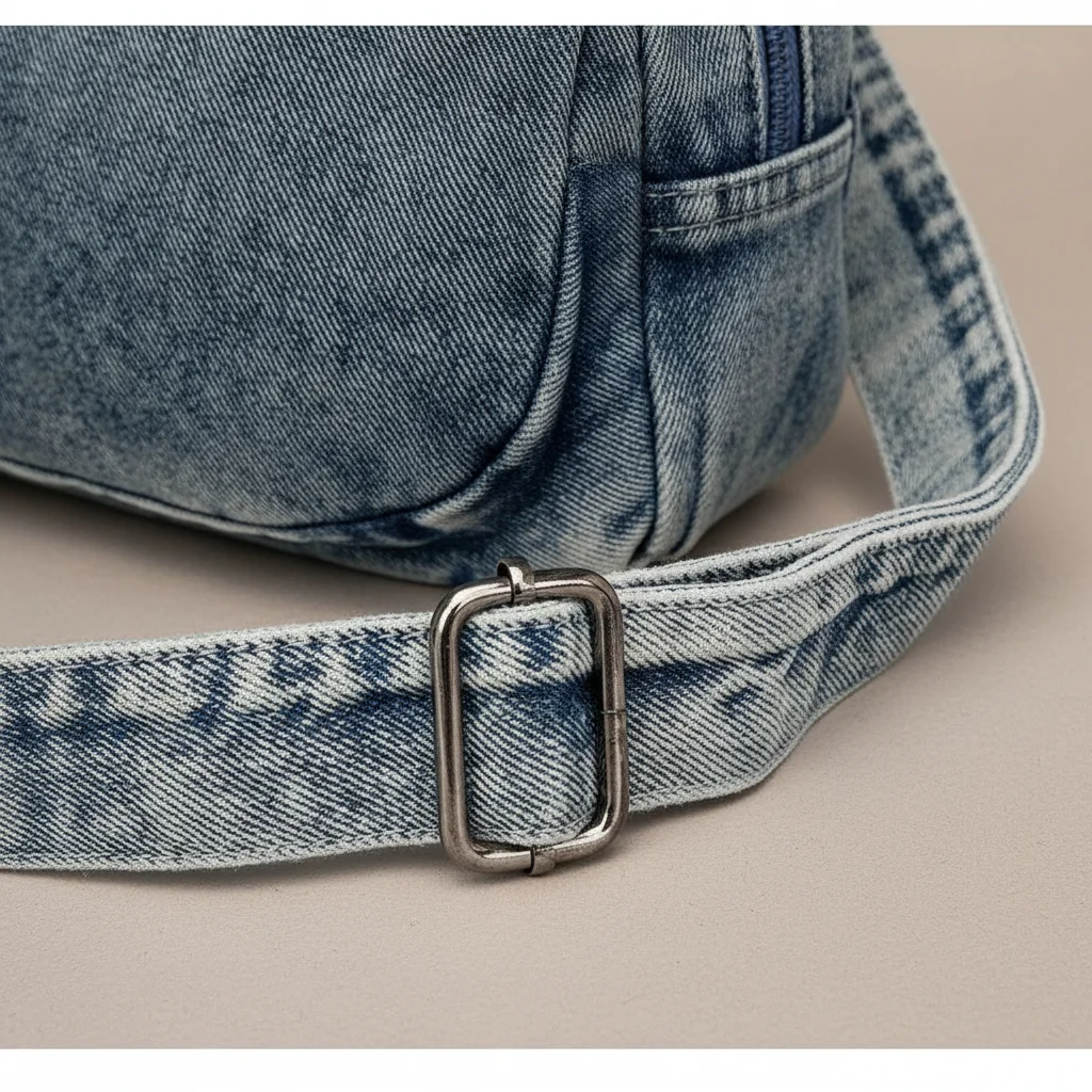 sac jean bandoulière multipoches en denim - Vue 31 - sac jean