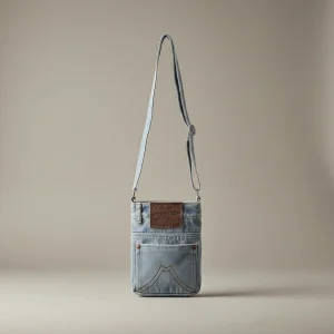 Sac jean bandoulière toile pour le quotidien - Vue 1 - sac jean
