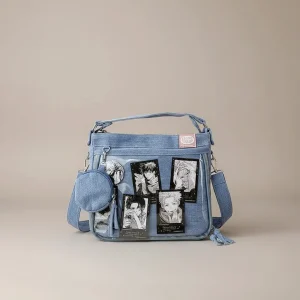 Sac jean bandoulière y2k transparent - Vue 1 - sac jean