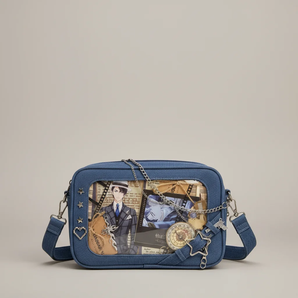 Sac jean bandoulière y2k transparent - Vue 15 - sac jean