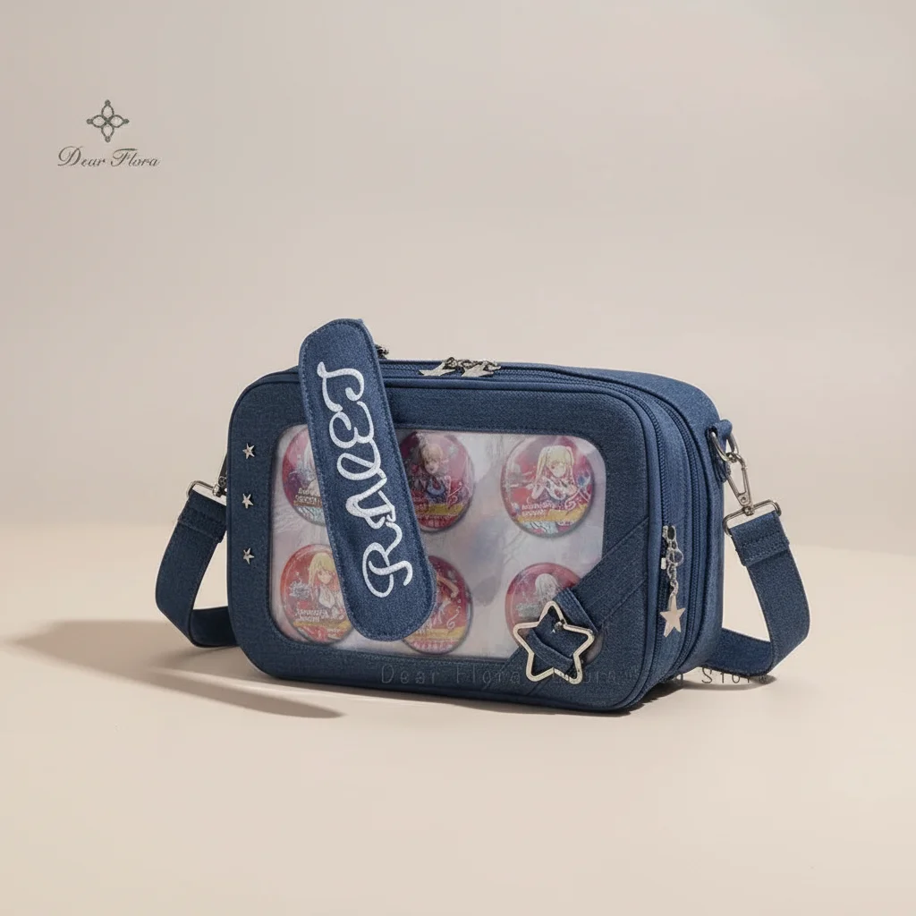 Sac jean bandoulière y2k transparent - Vue 16 - sac jean