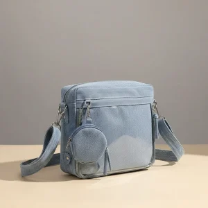 Sac jean bandoulière y2k transparent - Vue 2 - sac jean