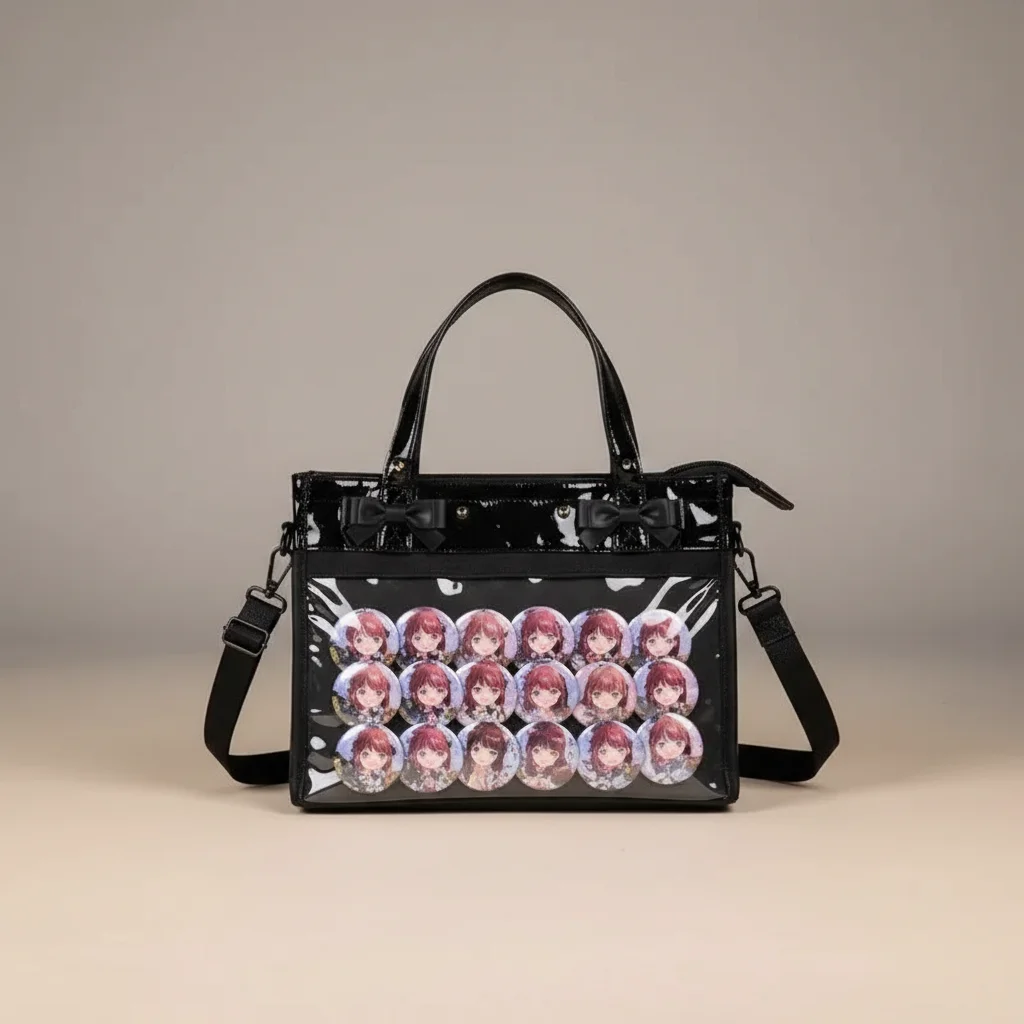 Sac jean bandoulière y2k transparent - Vue 33 - sac jean