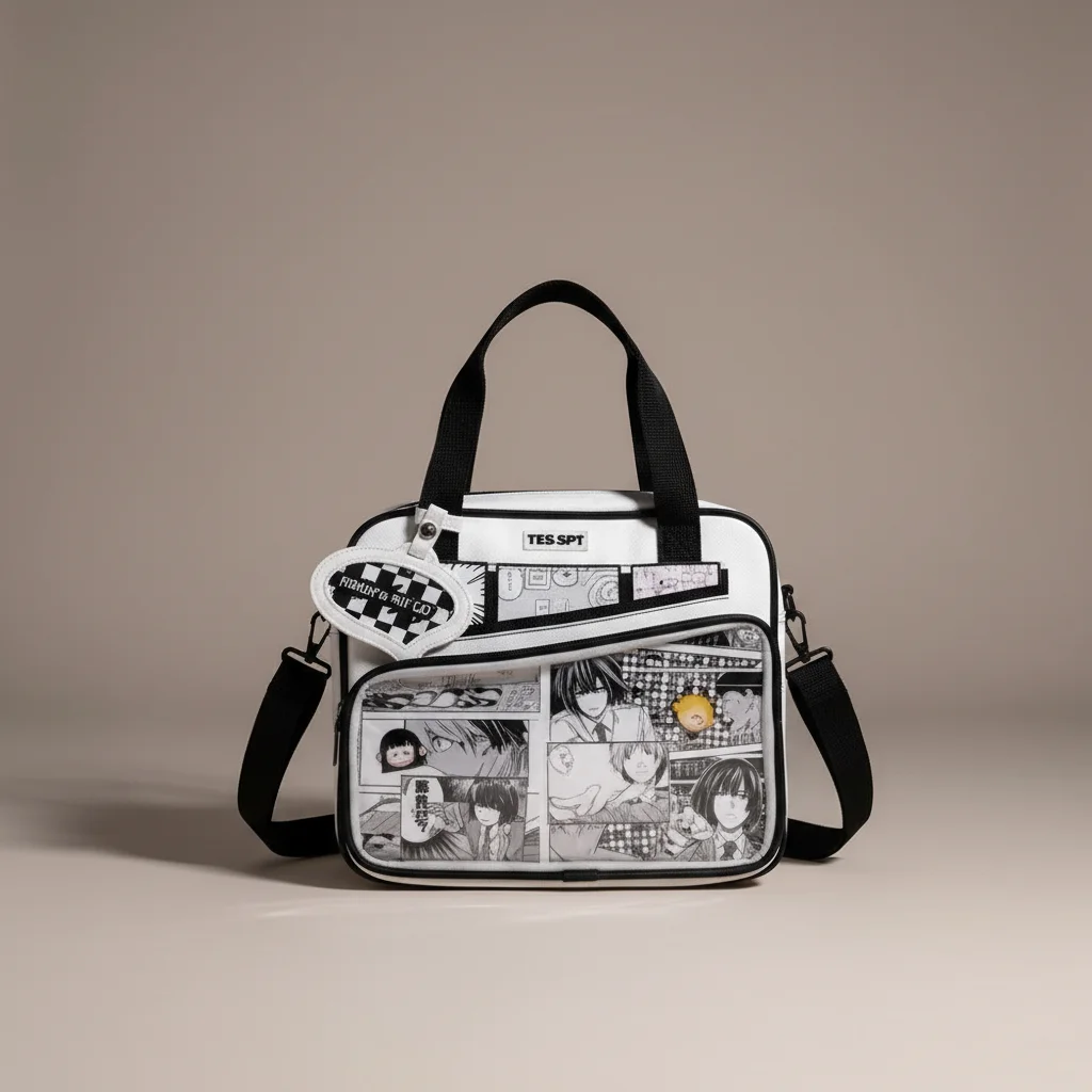 Sac jean bandoulière y2k transparent - Vue 34 - sac jean