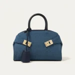 Sac jean bowling femme en denim - Vue 1 - sac jean