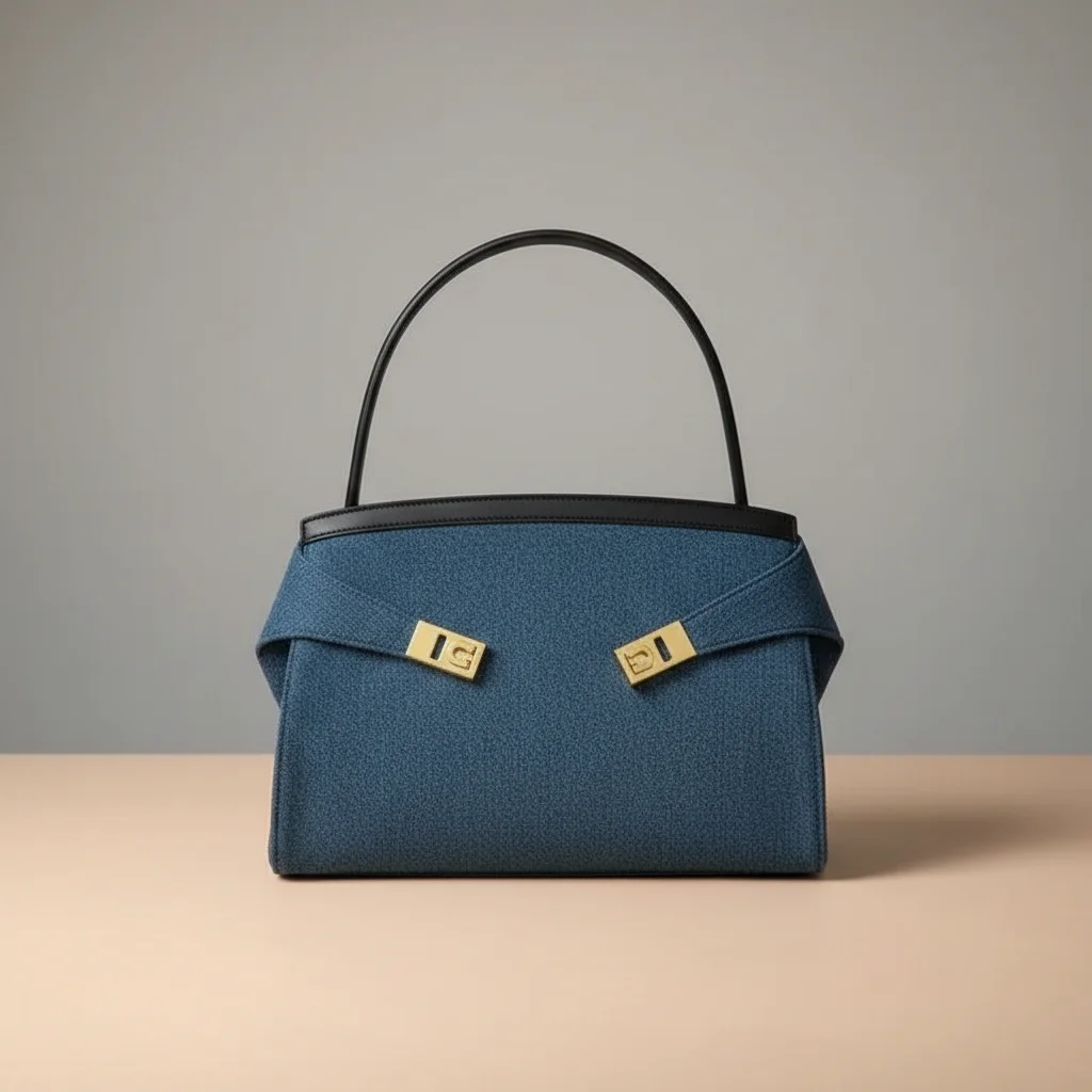 Sac jean bowling femme en denim - Vue 7 - sac jean