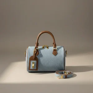 Sac jean bowling femme style vintage - Vue 1 - sac jean