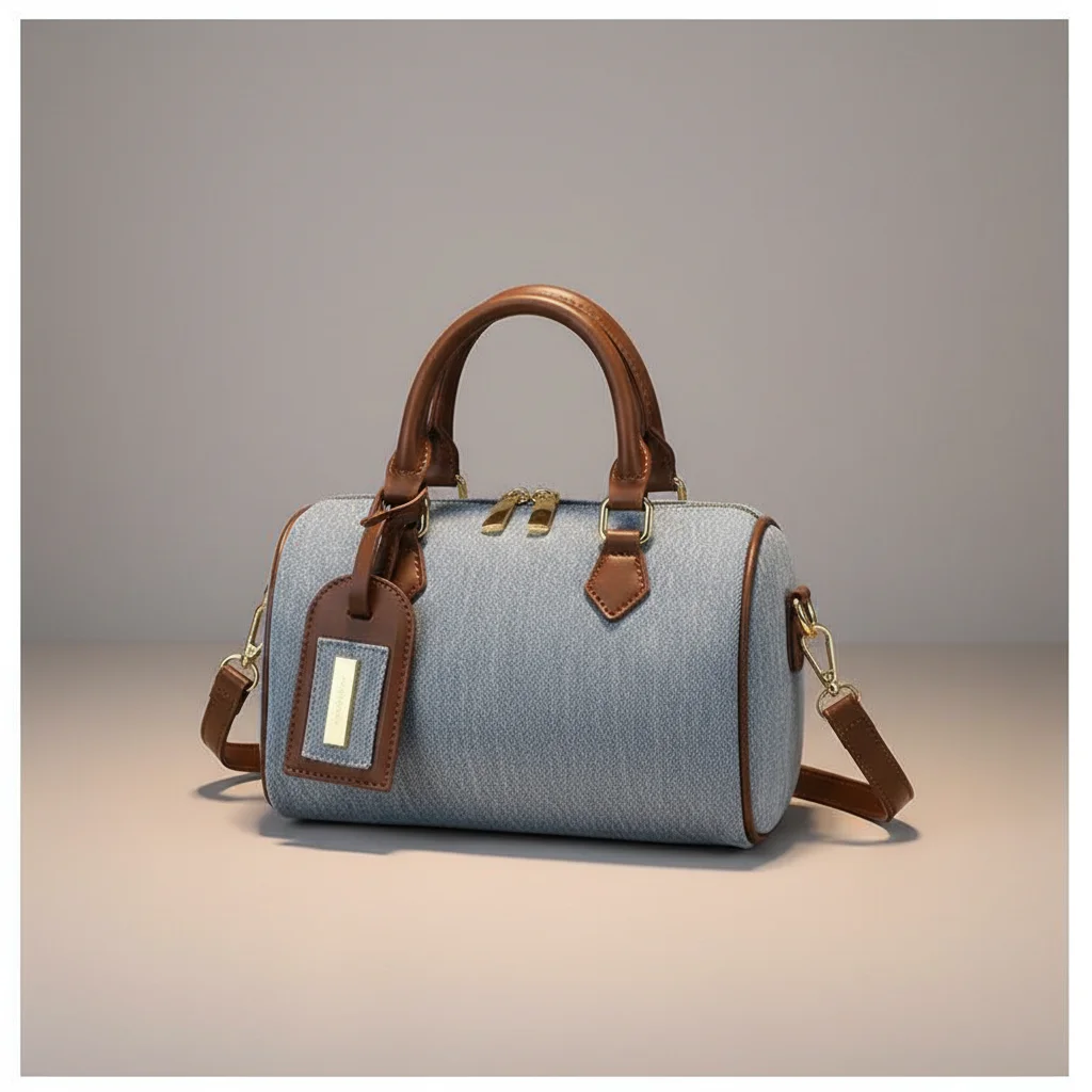 Sac jean bowling femme style vintage - Vue 4 - sac jean
