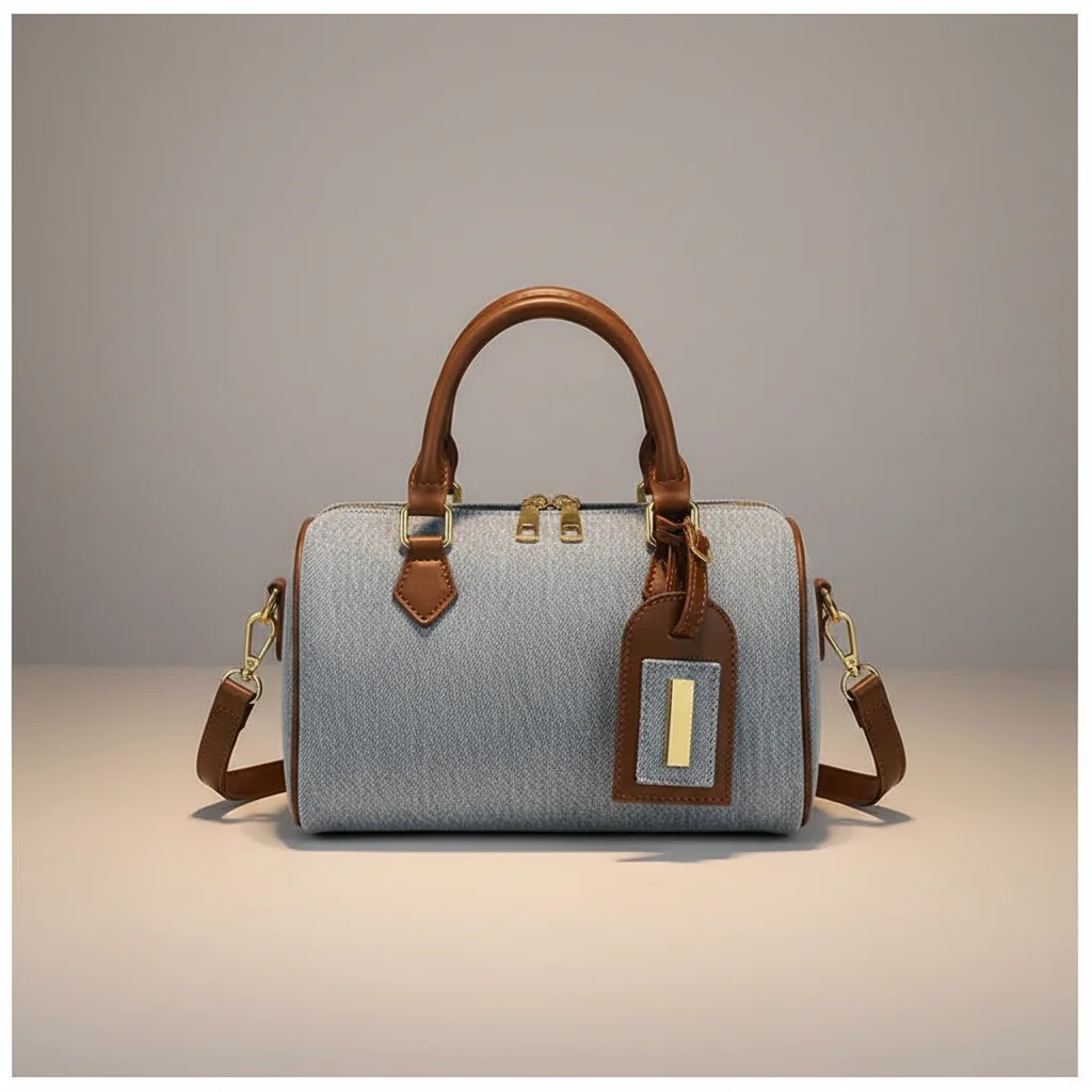 Sac jean bowling femme style vintage - Vue 5 - sac jean