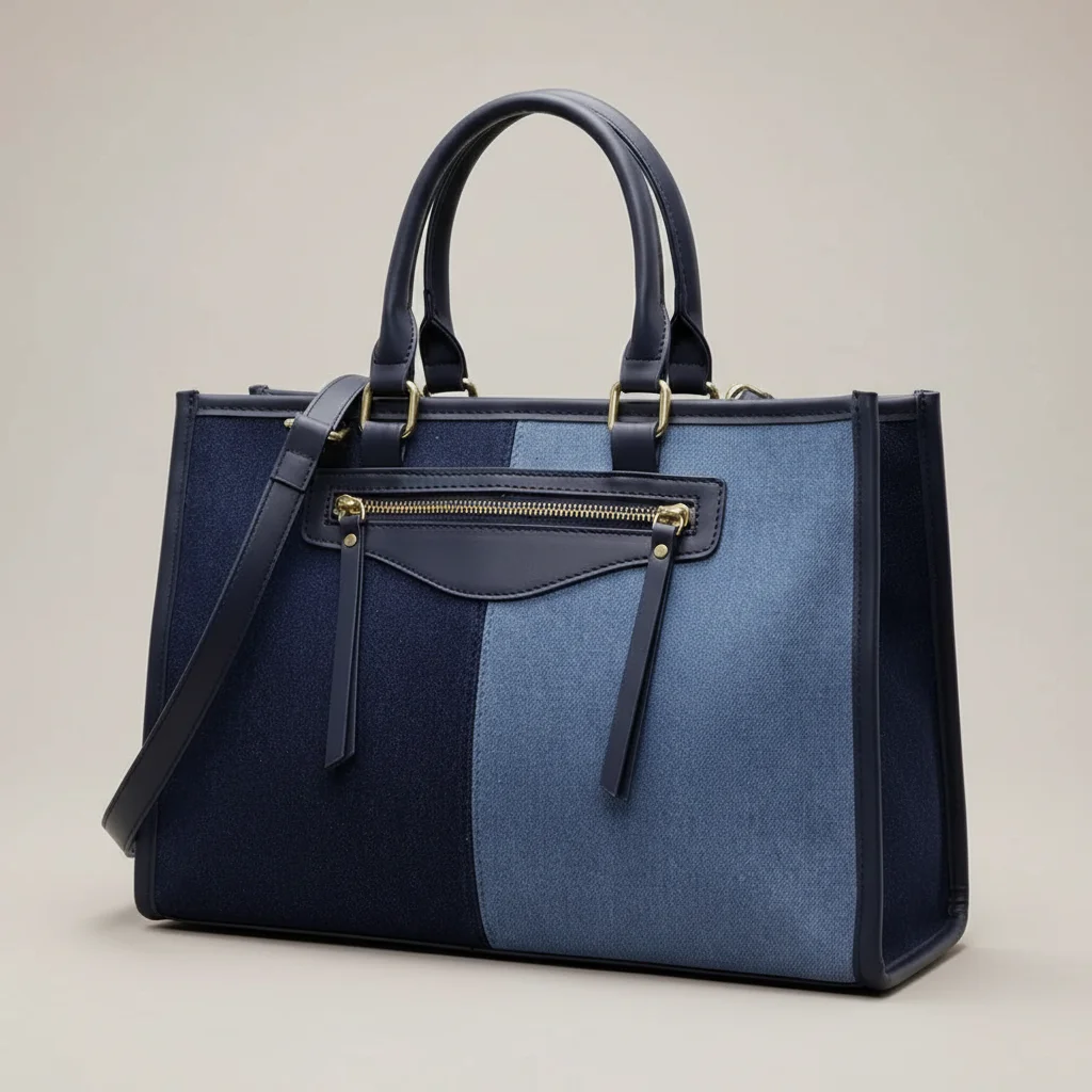 sac jean cabas femme 37cm business - Vue 4 - sac jean