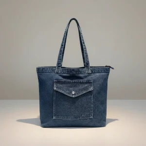 sac jean cabas femme grande capacité - Vue 2 - sac jean