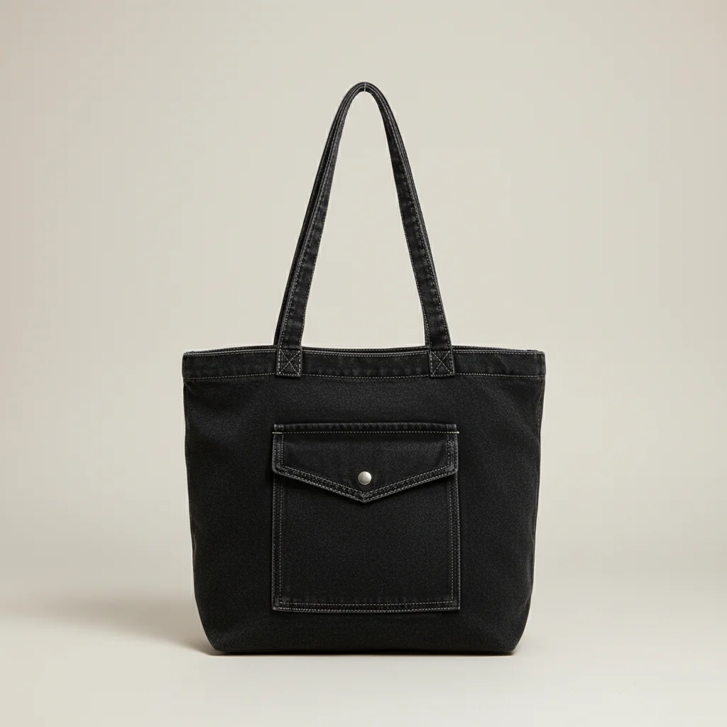sac jean cabas femme grande capacité - Vue 7 - sac jean
