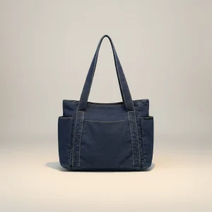 sac jean cabas femme multifonctionnel 15 pouces - Vue 2 - sac jean