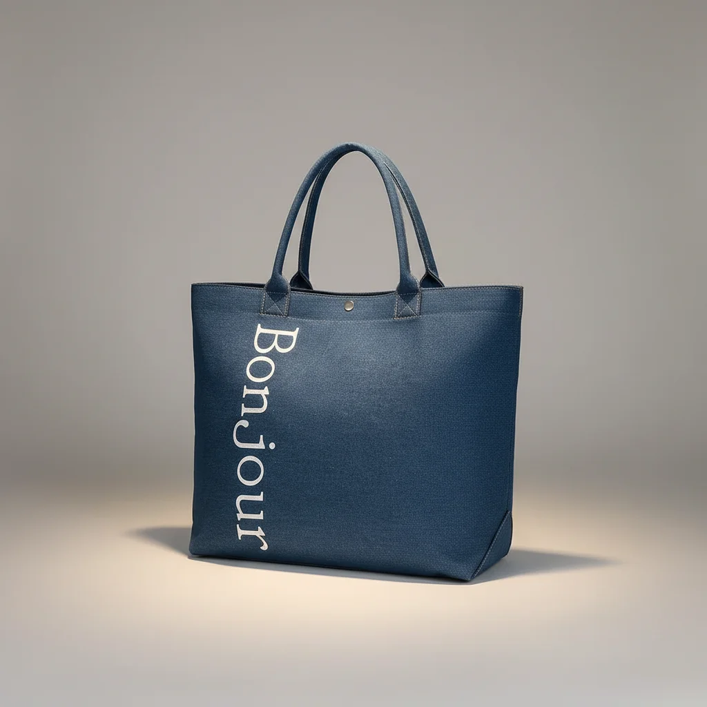 Sac jean cabas femme 15 pouces décontracté - Vue 12 - sac jean