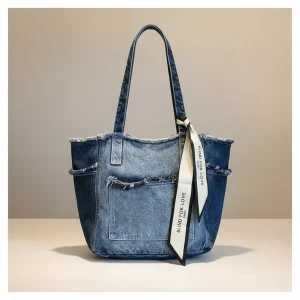 Sac jean cabas multifonctionnel grande capacité - Vue 1 - sac jean