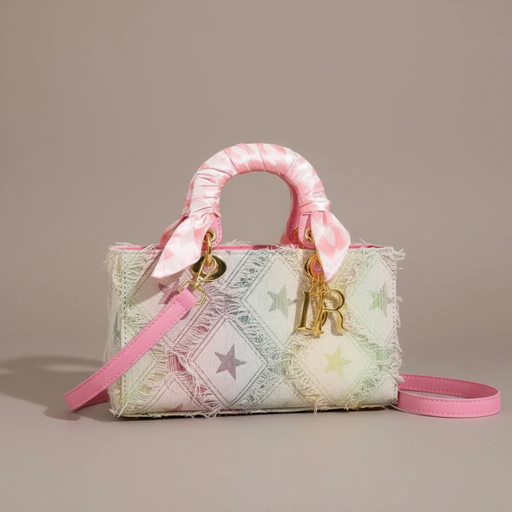 Sac jean femme brodé style y2k - Vue 7 - sac jean