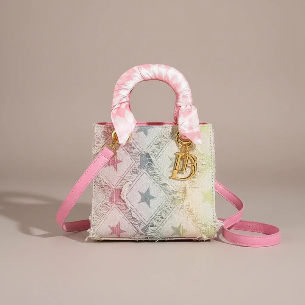 Sac jean femme brodé style y2k - Vue 9 - sac jean