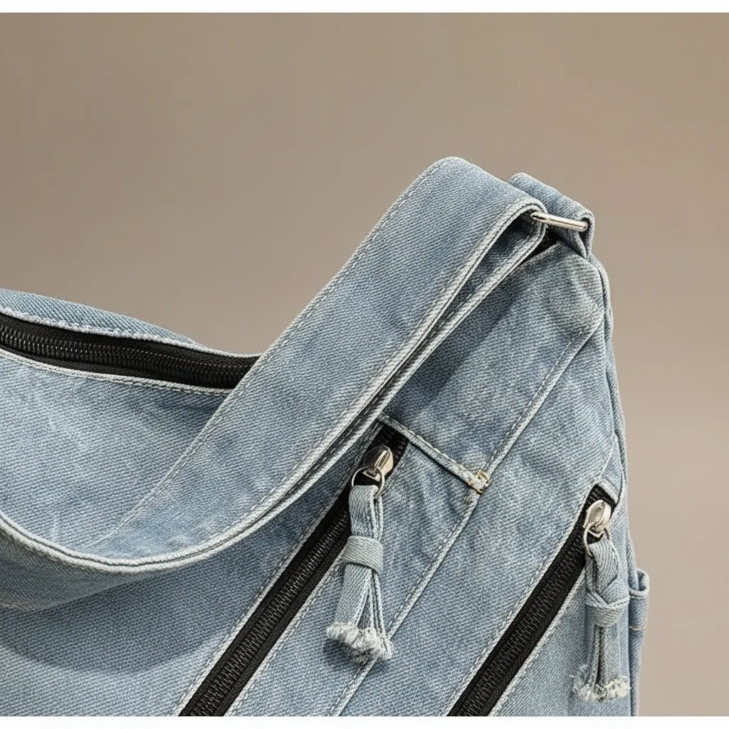 sac jean grande capacité quotidien - Vue 10 - sac jean
