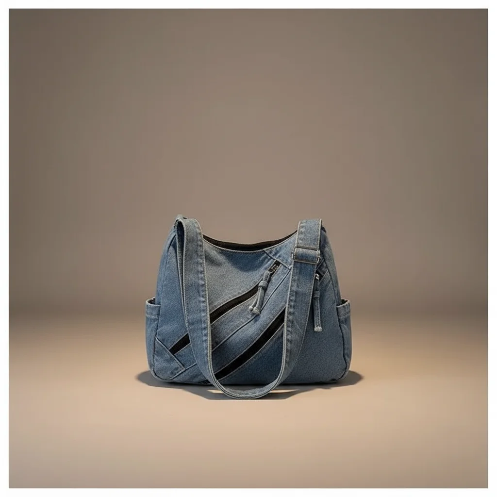 sac jean grande capacité quotidien - Vue 12 - sac jean