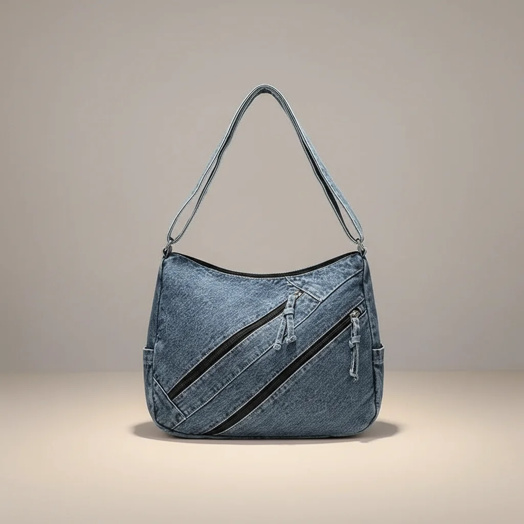 sac jean grande capacité quotidien - Vue 24 - sac jean