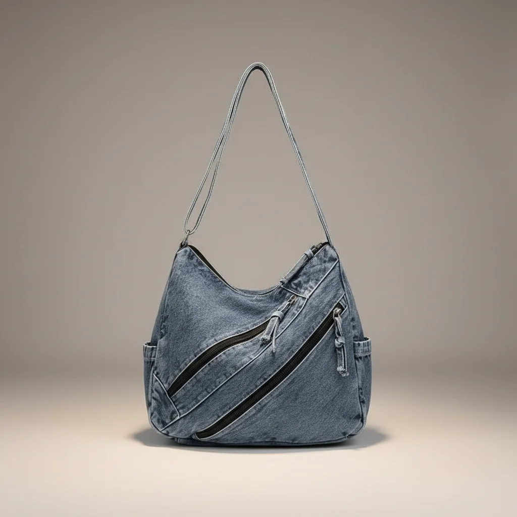 sac jean grande capacité quotidien - Vue 3 - sac jean