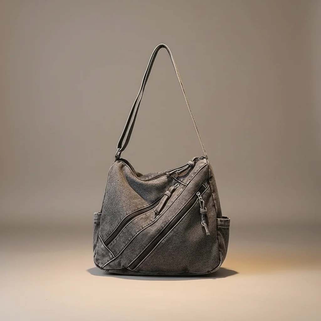 sac jean grande capacité quotidien - Vue 6 - sac jean