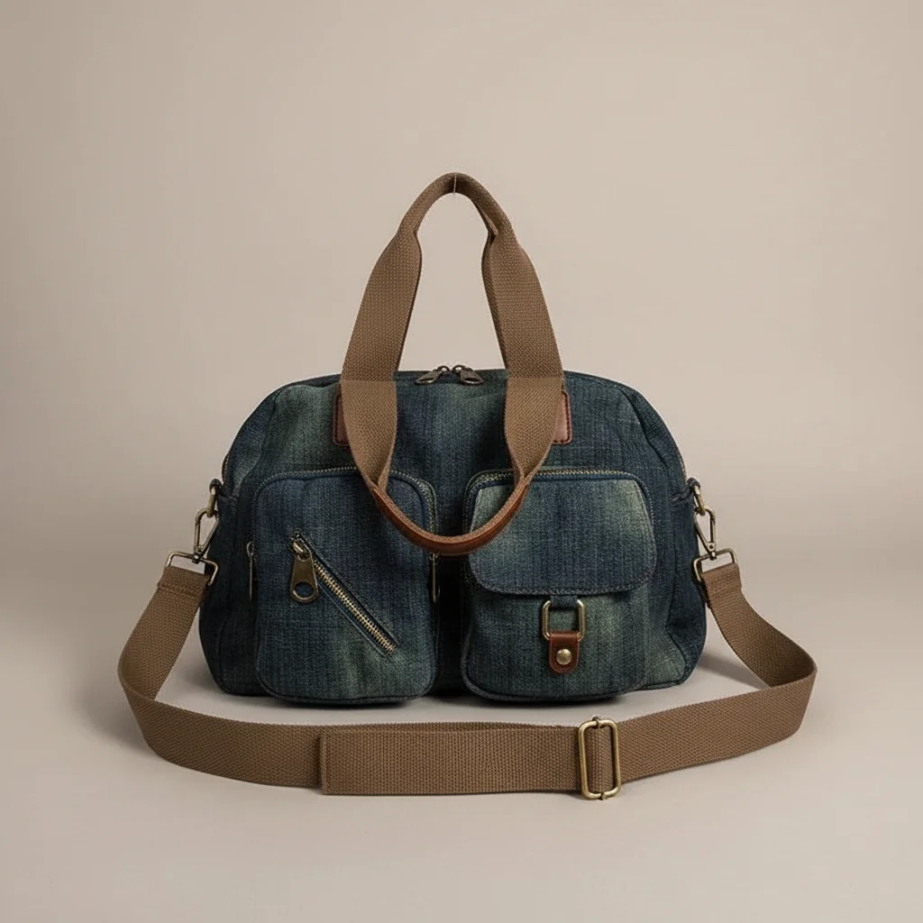 Sac jean multifonctionnel 27cm quotidien - Vue 23 - sac jean