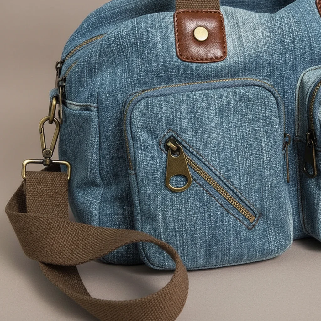 Sac jean multifonctionnel 27cm quotidien - Vue 4 - sac jean