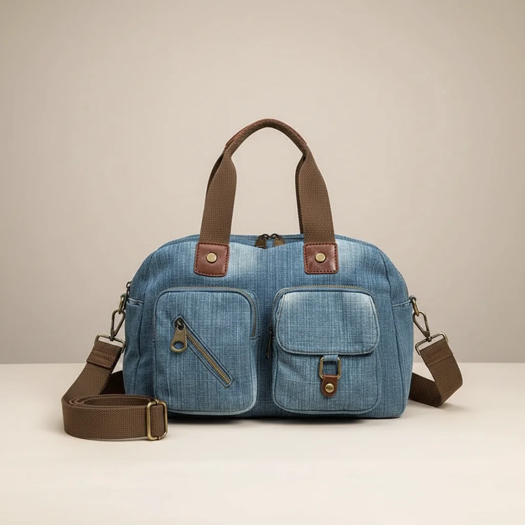 Sac jean multifonctionnel 27cm quotidien - Vue 5 - sac jean